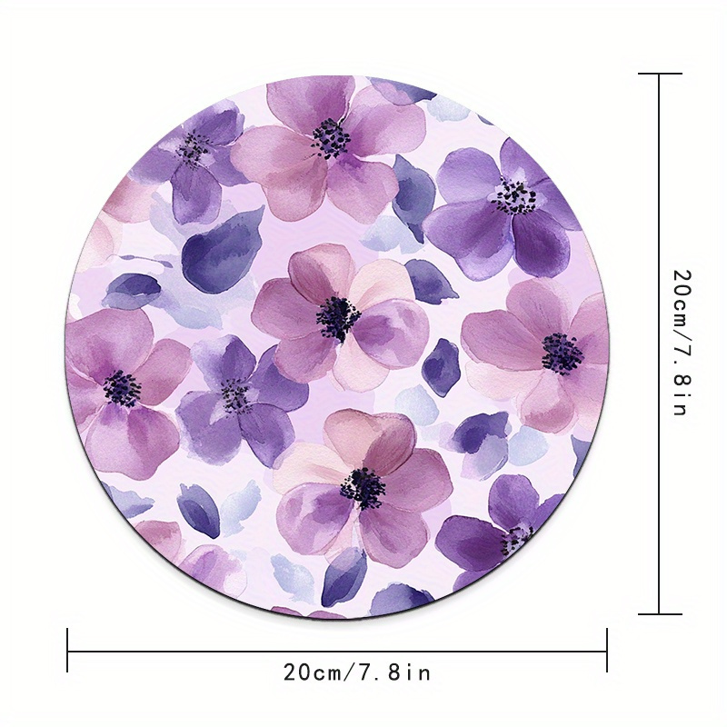 1 шт. фиолетовый круглый коври – обзор и цена Tradescantia Purple