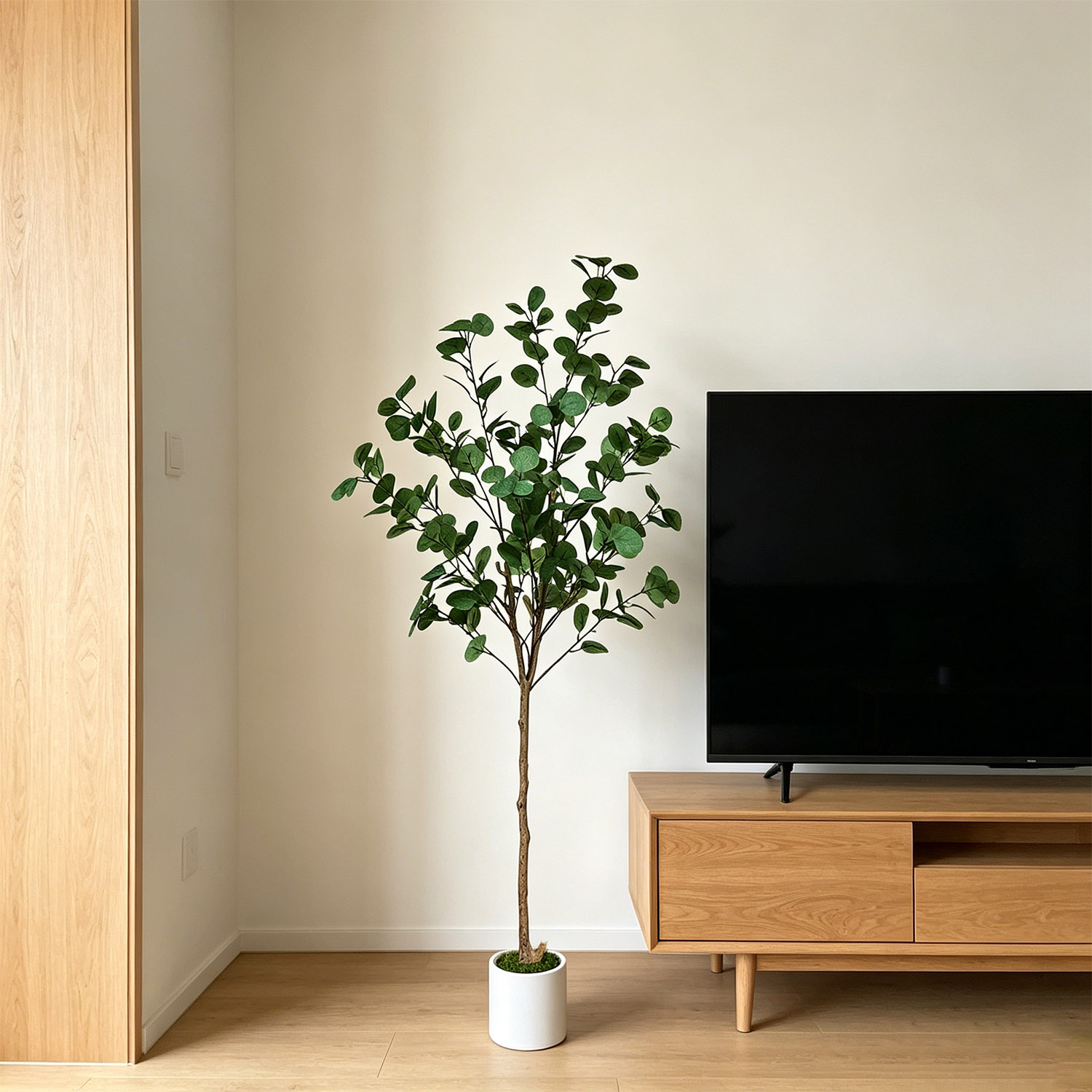 Искусственное дерево эвкалипта – обзор и цена Ficus Lyrata Tree