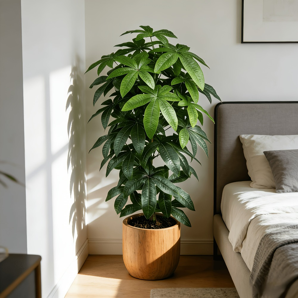 Искусственное денежное дерево  – обзор и цена Ficus Lyrata Tree